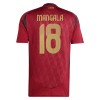 Camiseta de fútbol Bélgica Mangala 18 Primera Equipación Euro 2024 - Hombre